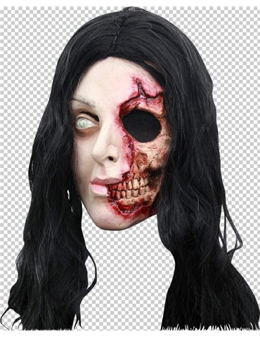 Mask Head Zombie Pretty Woman