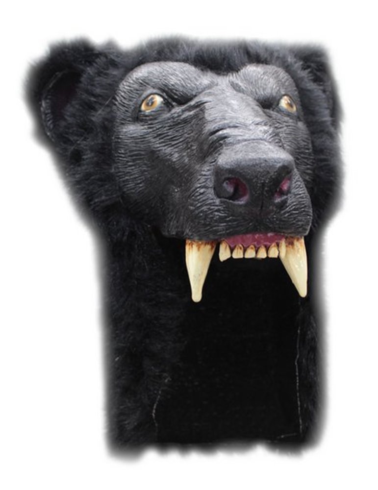 Mask Helmet Bear Black