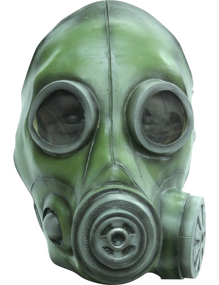 Mask Head Gas Smoke Mask Green