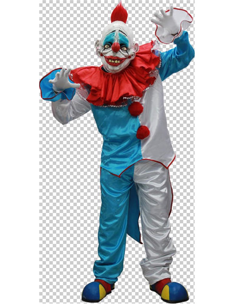 Costume & Mask Dummy The Clown