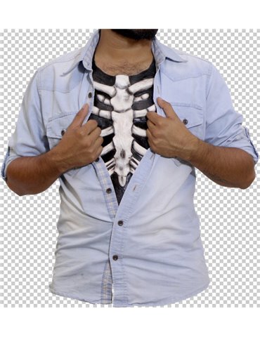 Costume Chest Cover Skeleton