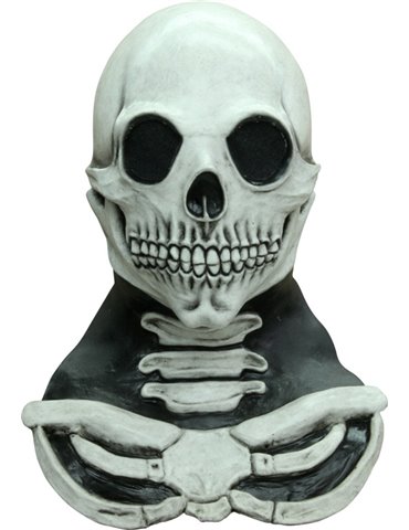 Mask Head Skull Long White