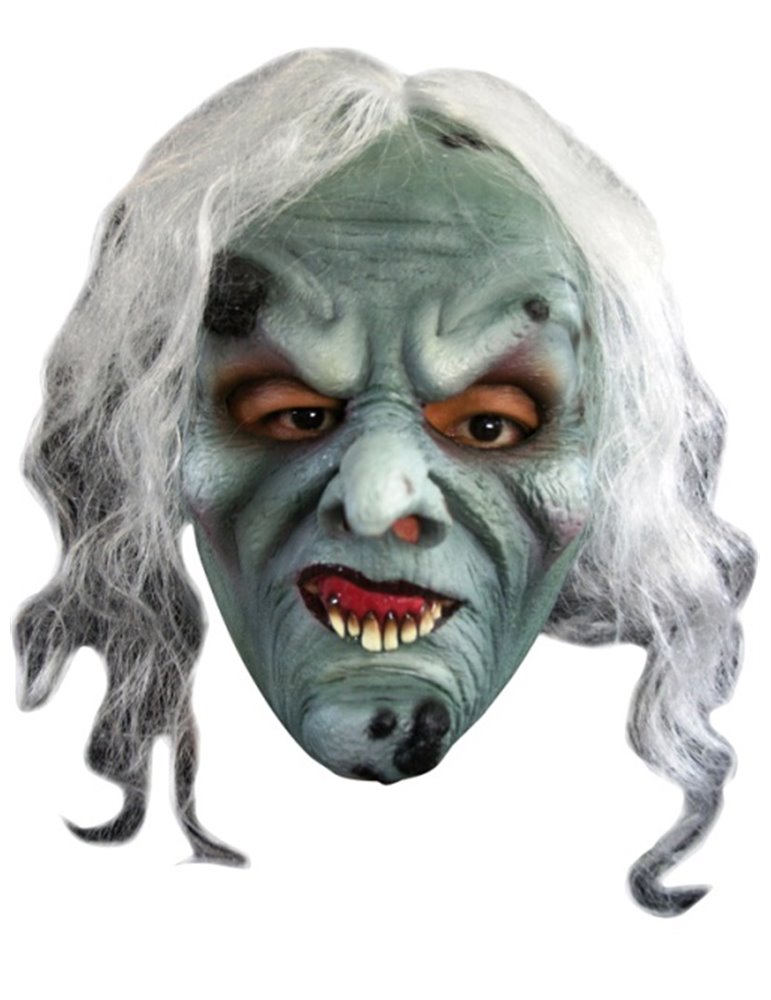 Mask Head Witch Green