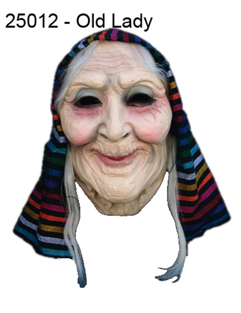 Mask Head Old Lady