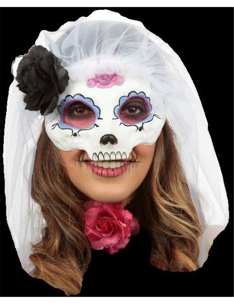 Mask Eye Day of the Dead Catrina & Veil