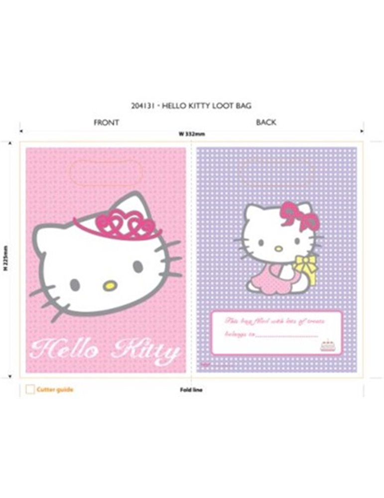 Hello Kitty Party Loot Bags - 8