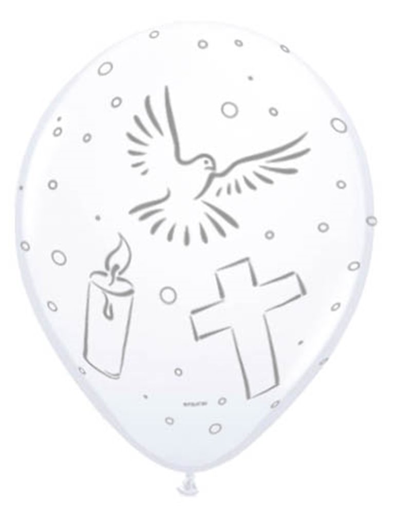 Balloon Printed Communion Printed 8's