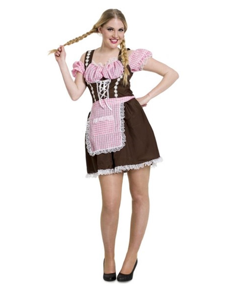 Oktoberfest Brown Dress L/XL