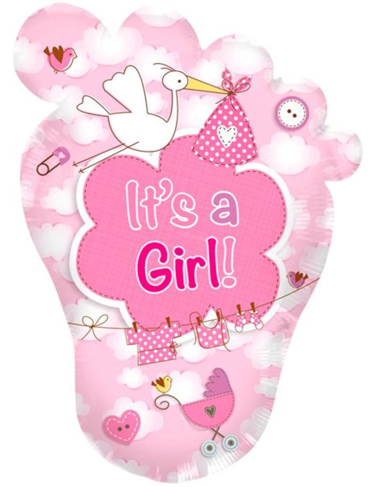 Balloon Foil - Baby Its a Girl