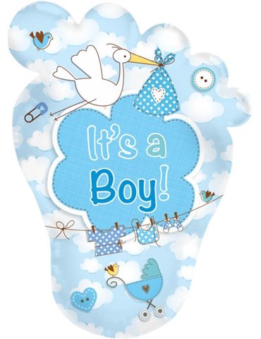 Balloon Foil - Baby Its a Boy