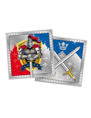 Knights Birthday Napkins 33 x 33cm 20's