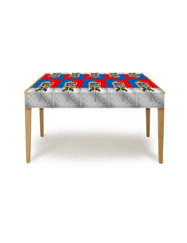 Knights Birthday Table Cover 130 x 180cm