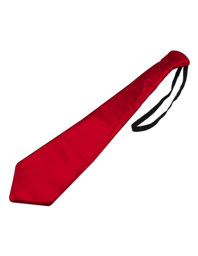 Tie Metallic Red