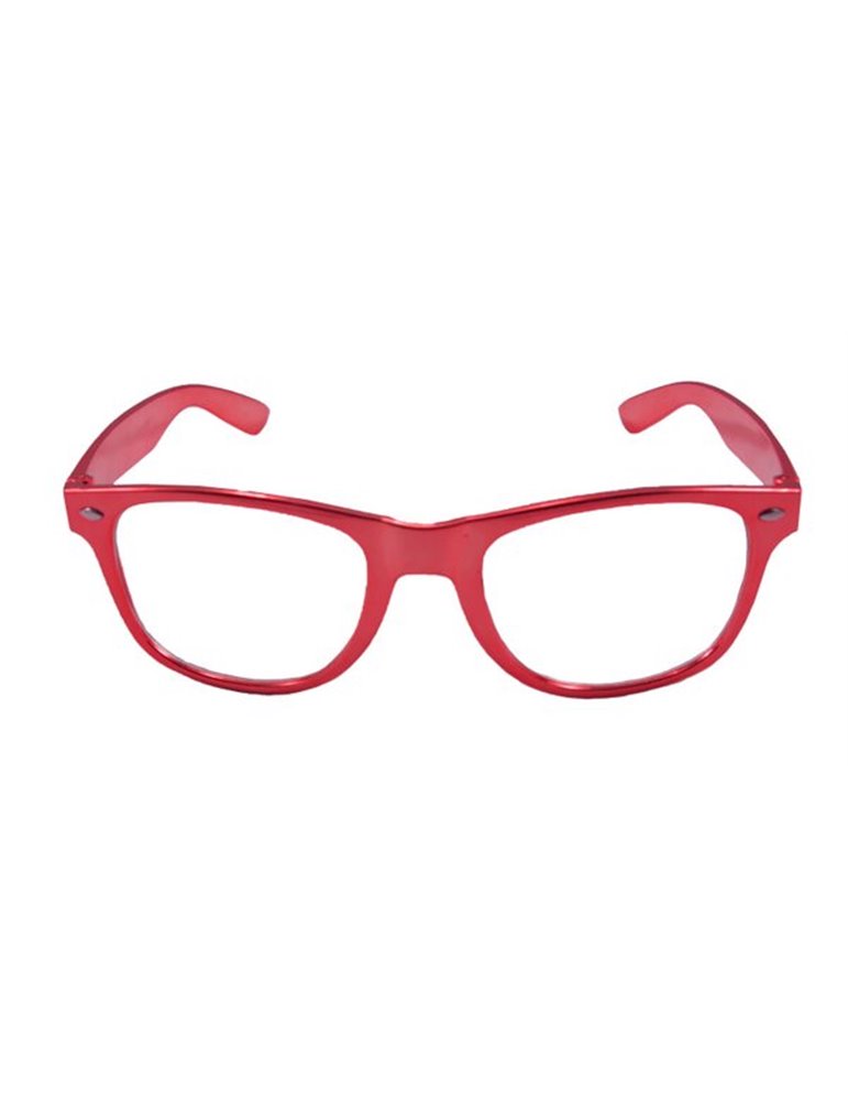 Party Glasses BB Metallic Red