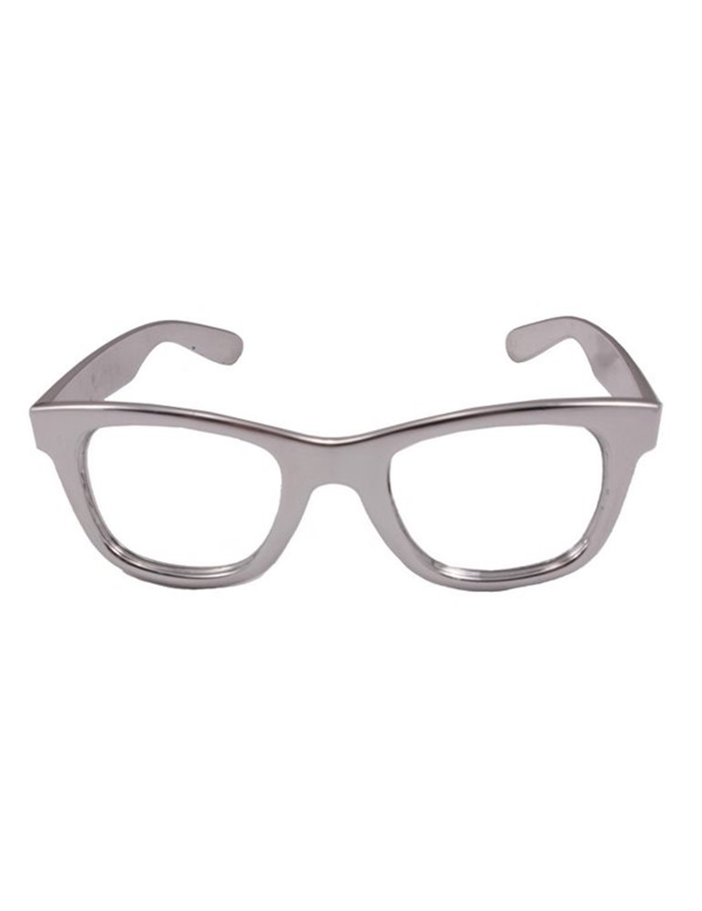 Party Glasses BB Metallic Silver