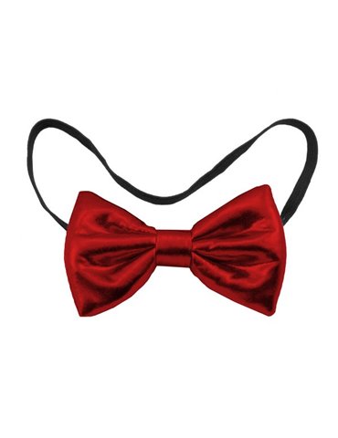 Bowtie Party Metallic Red