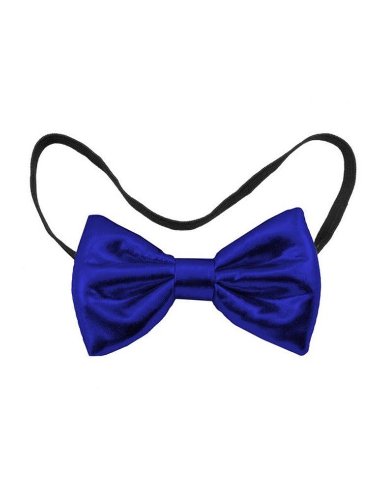 Bowtie Party Metallic Blue