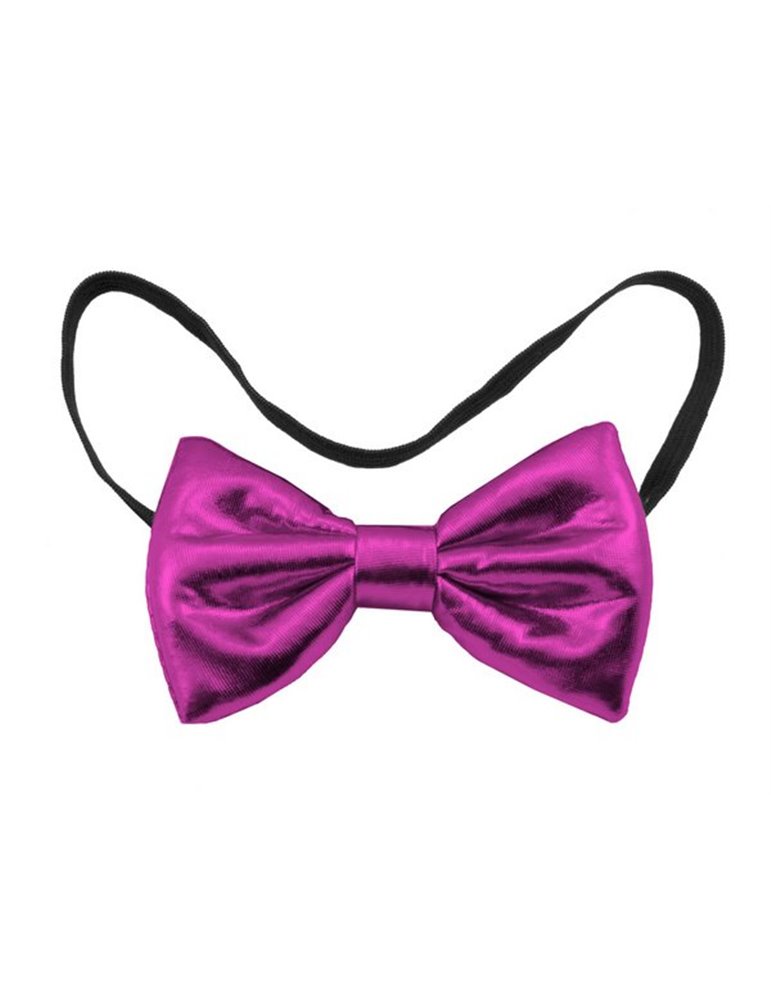 Bowtie Party Metallic Cerise