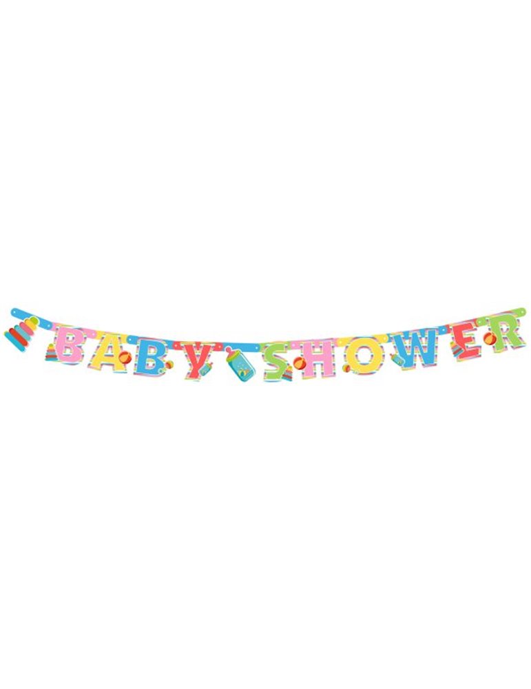 Banner Baby Shower Letter