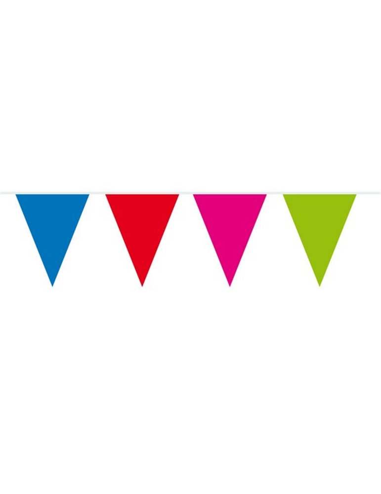 Bunting Assorted Colours XL 10m