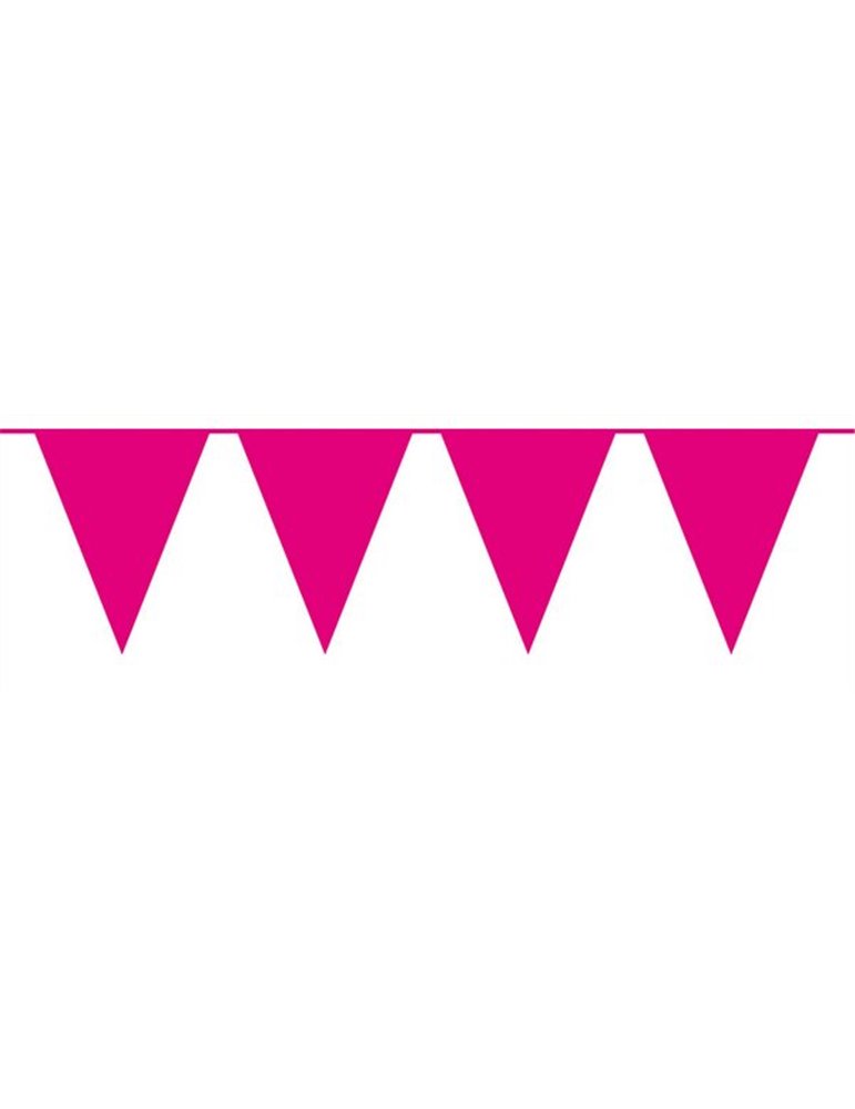 Bunting Plain Cerise XL 10m