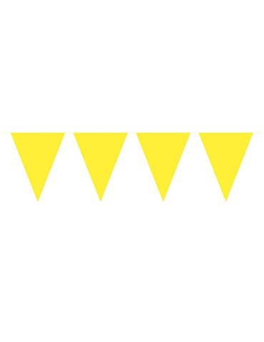 Bunting Plain Yellow XL 10m