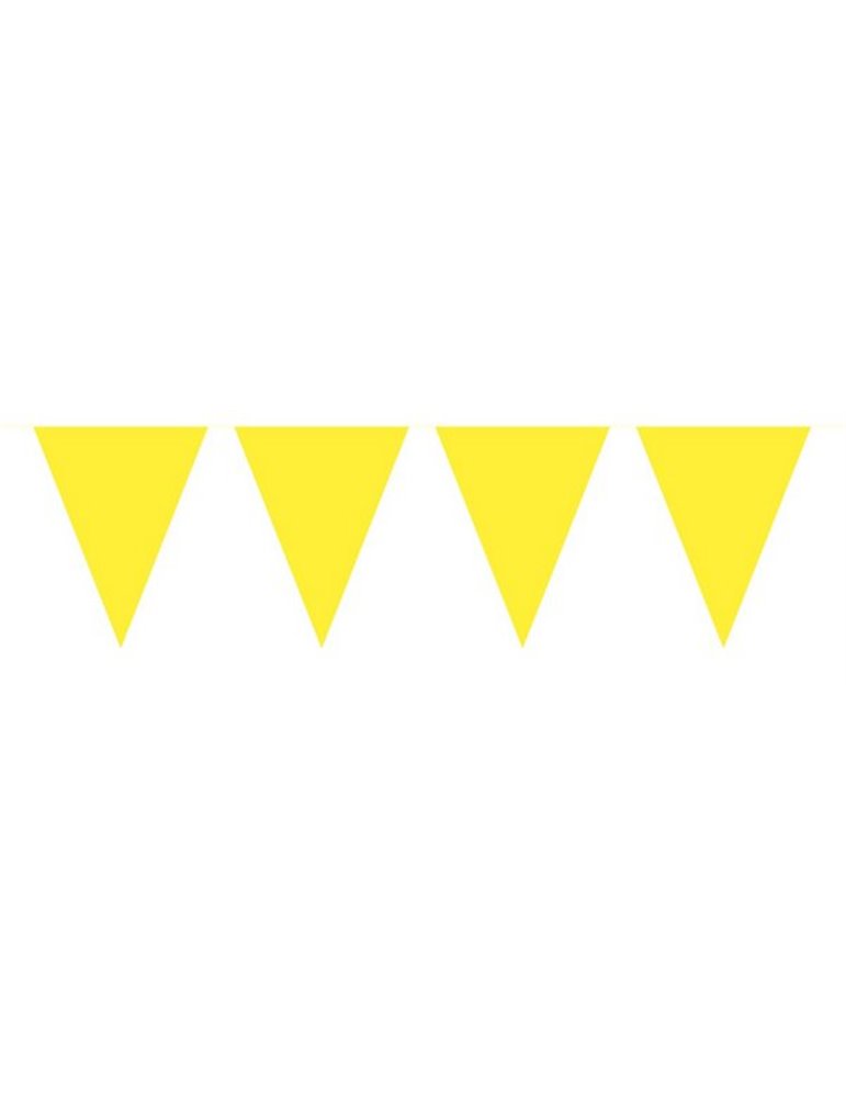 Bunting Plain Yellow Baby Mini 3m