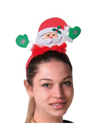 Tiara Santa heads Felt