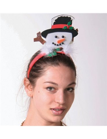 Tiara Snowman Heads Felt