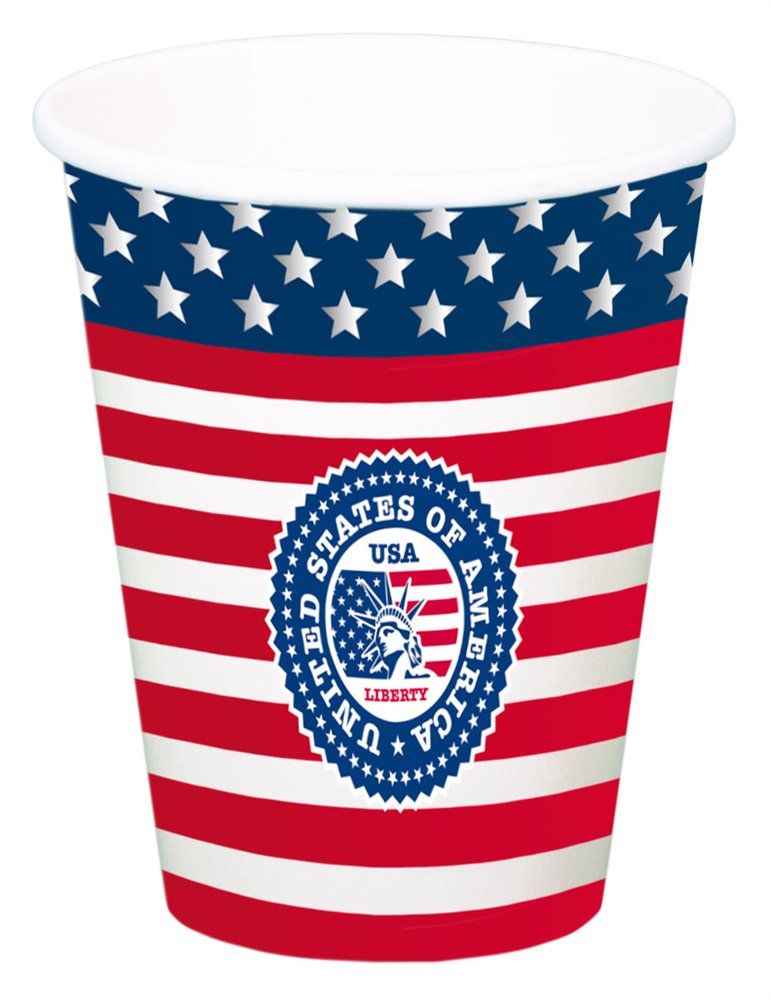 USA Party Cup XL 8's