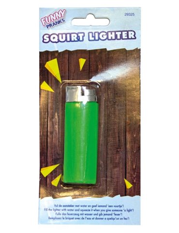 Funny Joke Water Squirter Lighter