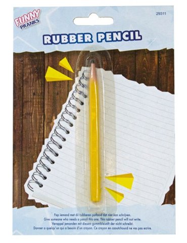 Funny Joke Rubber Pencil