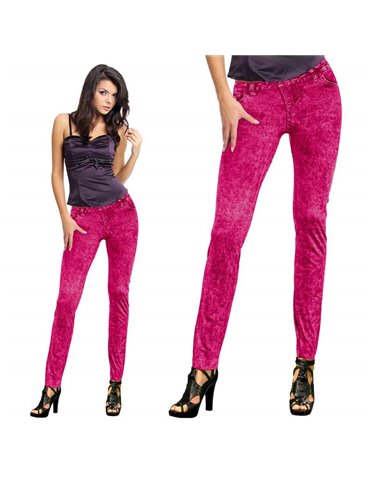 Jean Legging Neon Red