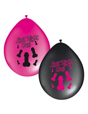 Hen Party Balloons Sexy Printed 8 PKT