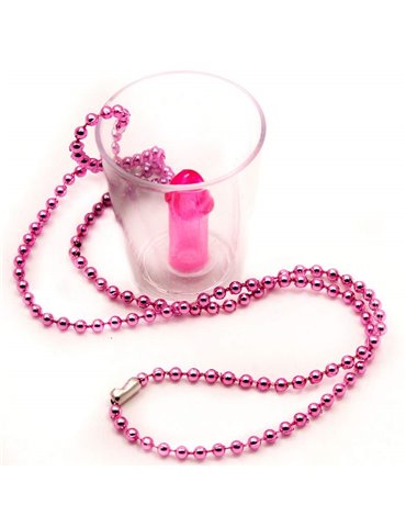 Hen Party Necklace with Shotglass