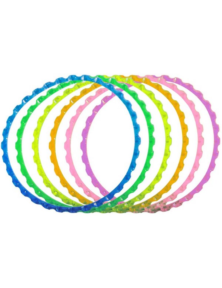 Party Favor - Clear Colour Bracelets pk6