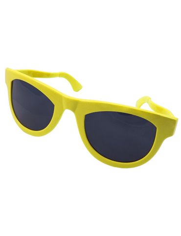 Party Glasses Neon Yellow XXL