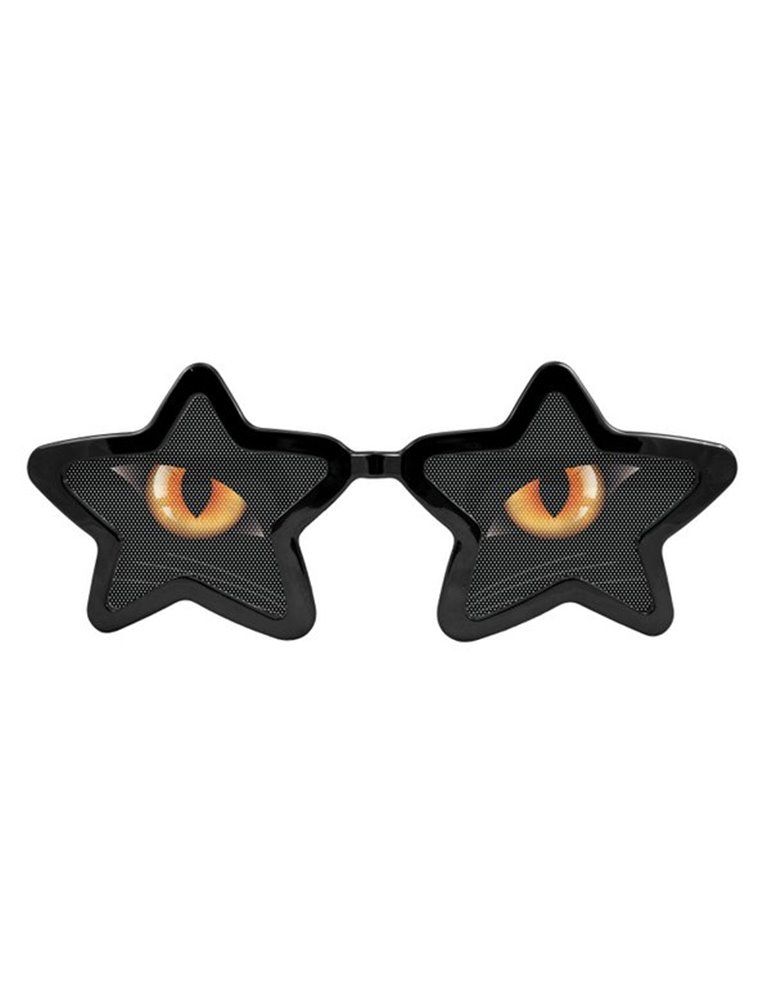 Party Glasses Cats Eyes Starshape XXL