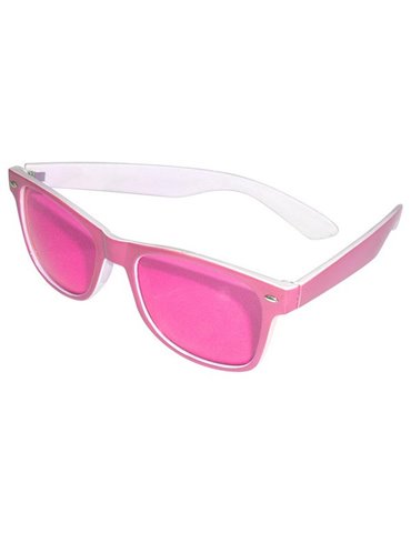 Party Glasses Blues Brothers Pink/White