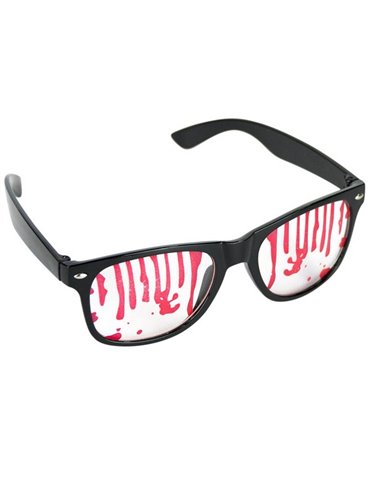 Party Glasses covered in Blood