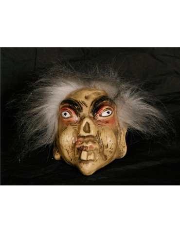 Decorative Troll with White Hair & Hang