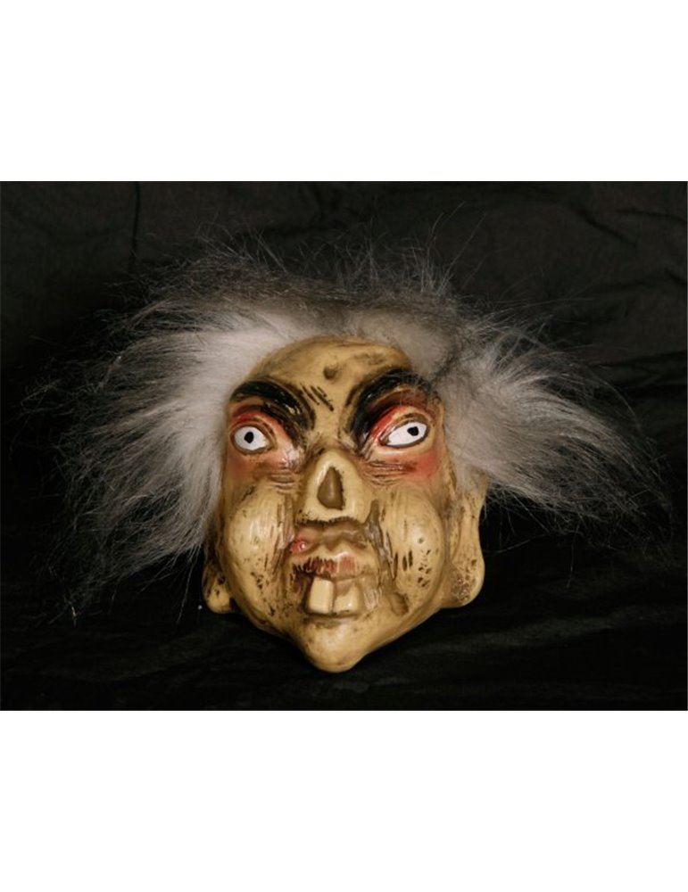 Decorative Troll with White Hair & Hang