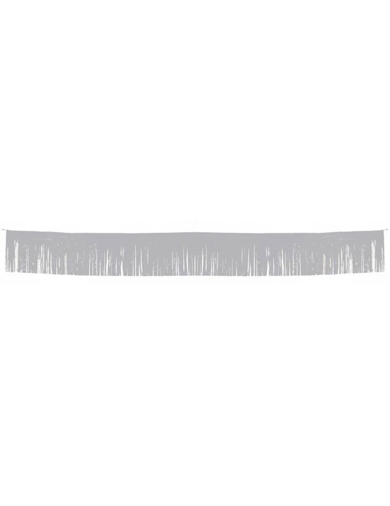 Banner Fringe Silver 6m