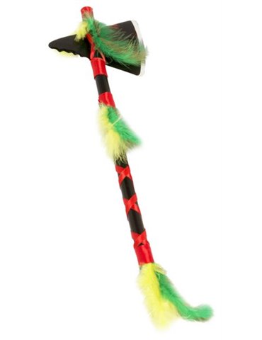 Axe Indian Tomahawk with Feather Decs