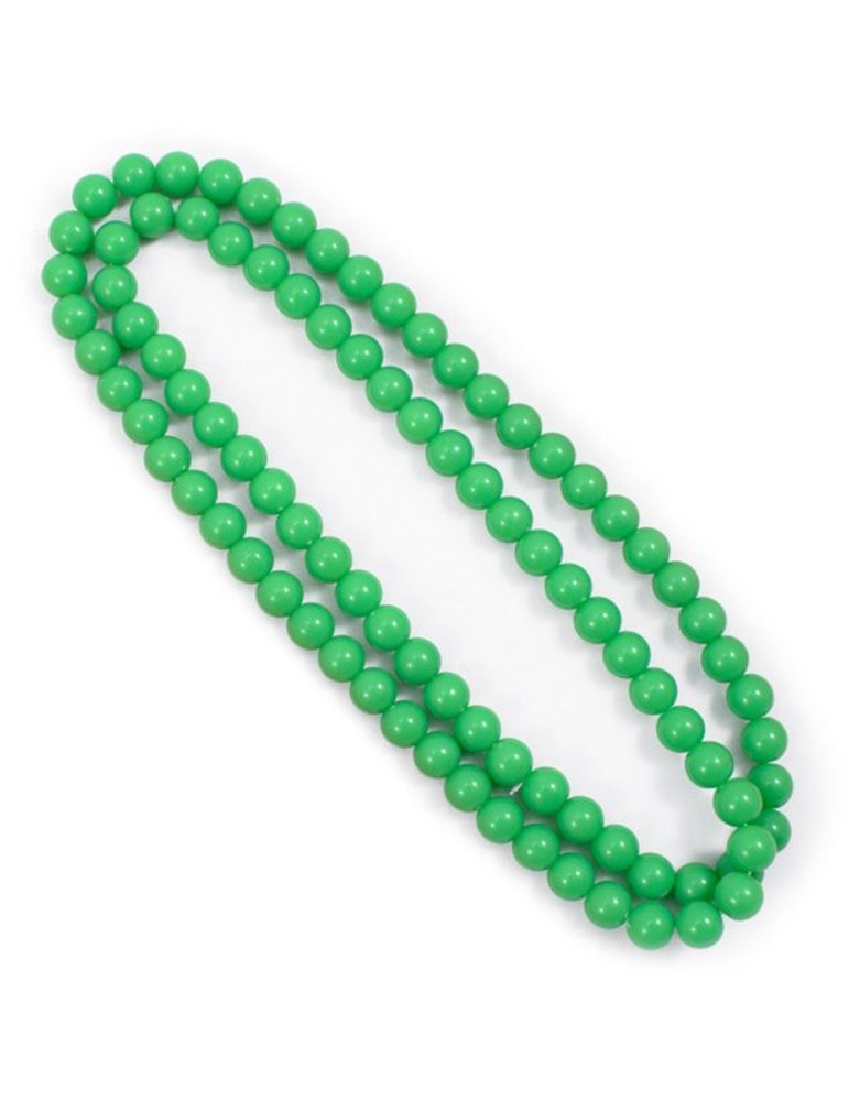 Party Accessory Necklace 100cm Neon Gree