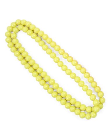 Party Accessory Necklace 100cm Neon Yell