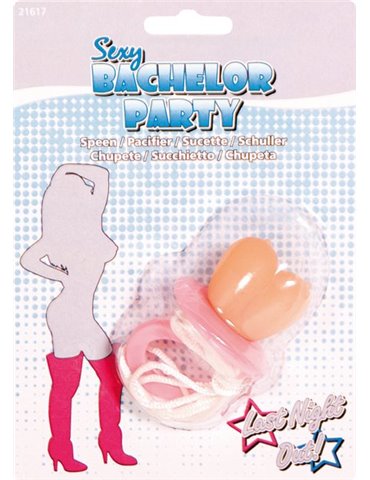 Stag Party Pacifier Pink