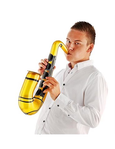 Party Inflatable Music Sax Gold