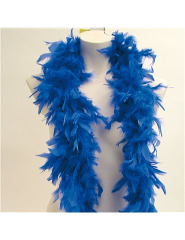 Boas Feather Blue1.8m