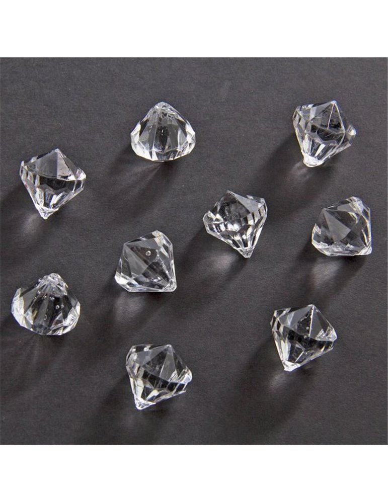 Party Diamonds Clear 20mm